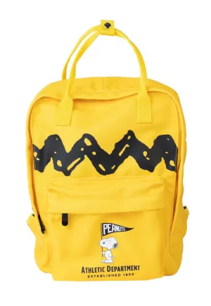 Augmented reality Snoopy Everyday School Backpack Yellow