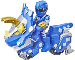 Power Rangers Playskool Heroes 2-Pack Figurines Blue Ranger and Raptor Cycle2-Pack Event Souvenir
