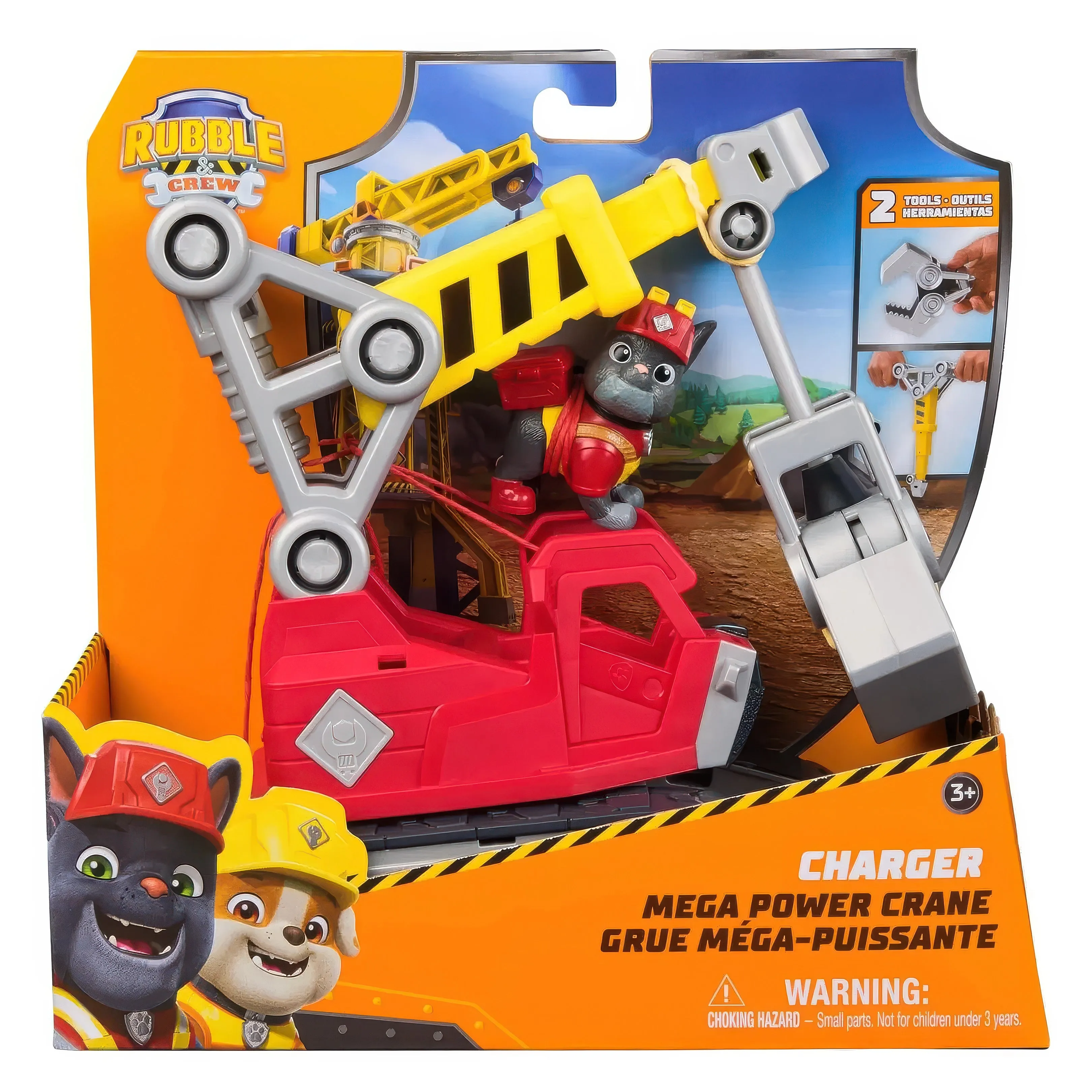 PAW Patrol Rubble And Crew Mega Power Crane Special Gift