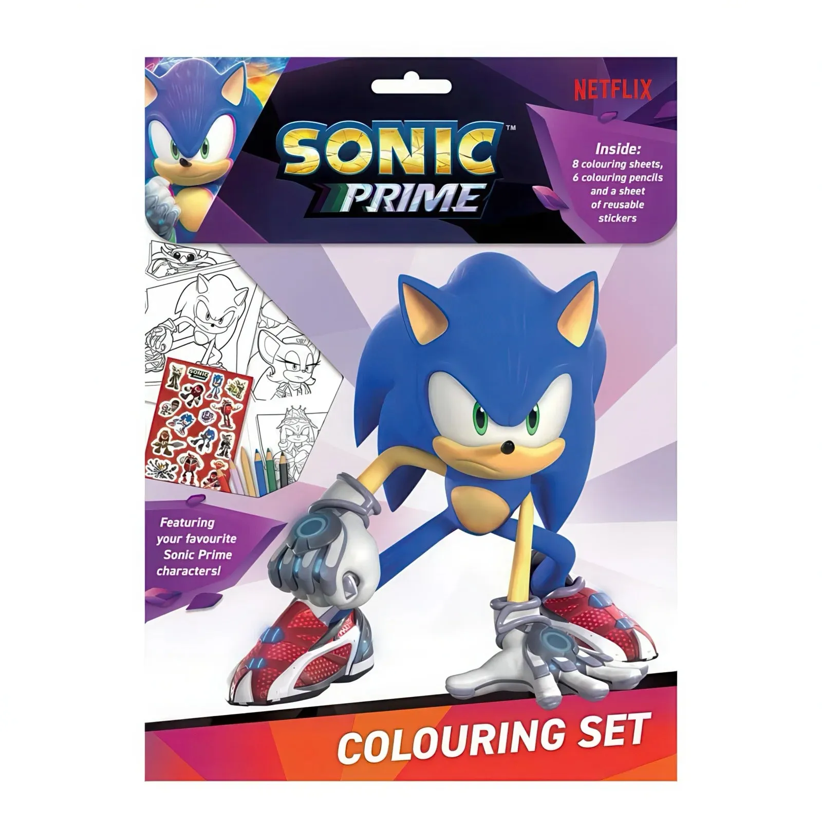 Fast shipping Holiday Catalog Sonic Colouring Set
