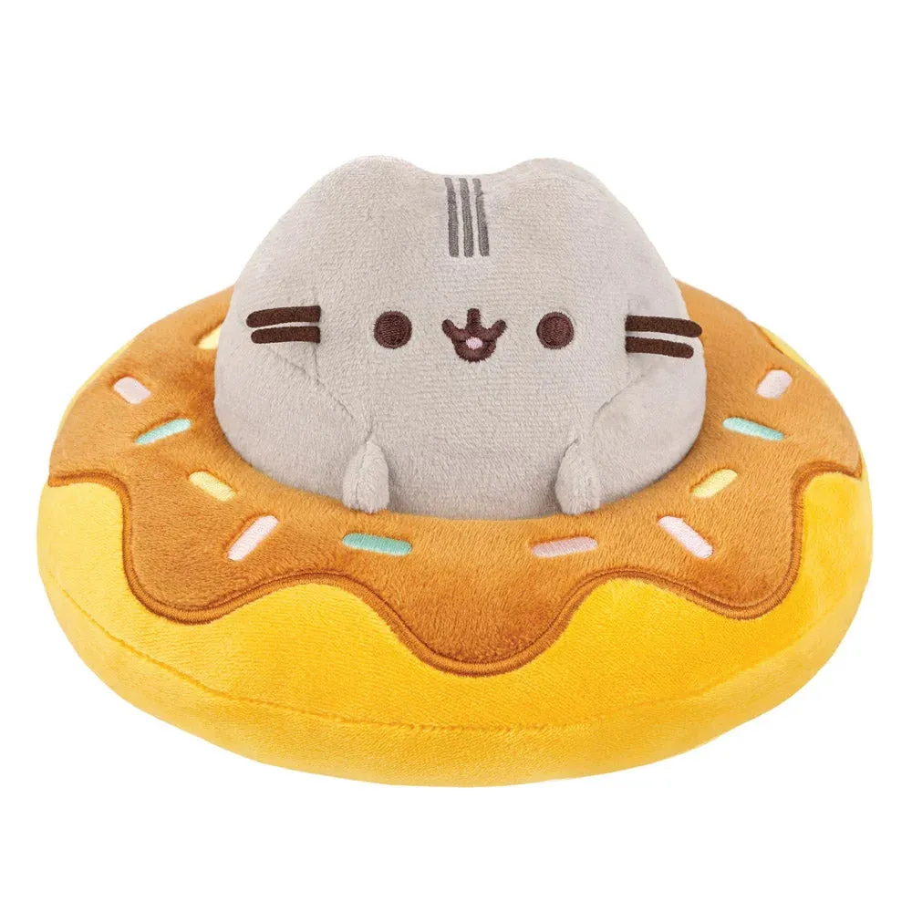 Safety Certified Pusheen in a Chocolate Donut Soft Toy