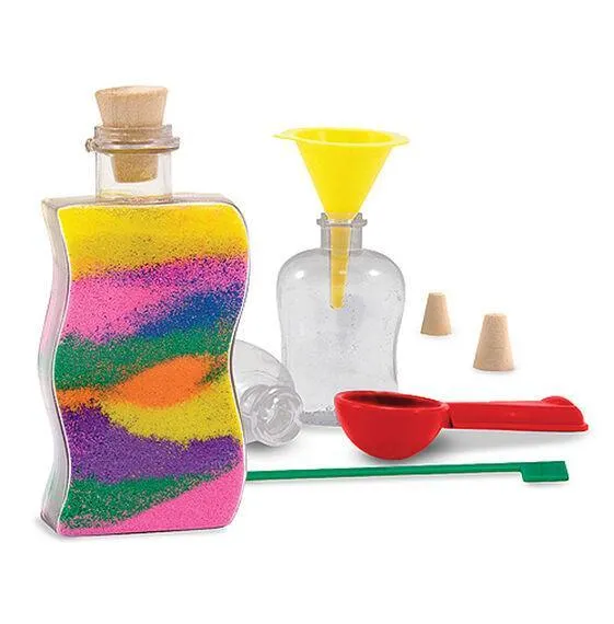 Non toxic Melissa & Doug Created by Me! Sand Art Bottles Craft Kit
