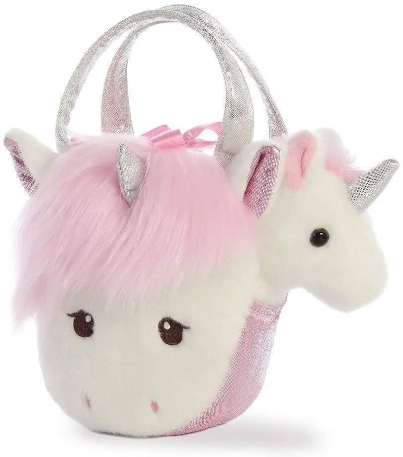 AURORA Fancy Pals Tulip Unicorn Pink Rare Find PVC Model