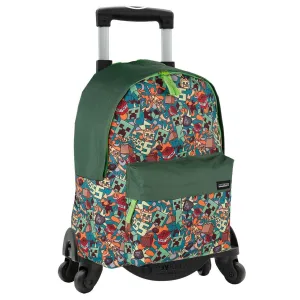 Minecraft Crazy Backpack and Toybags Trolley 41cm Generational Gift