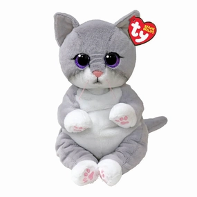 Ty Beanie Babies Bellies Morgan Cat Medium Movie Figure Glass Art