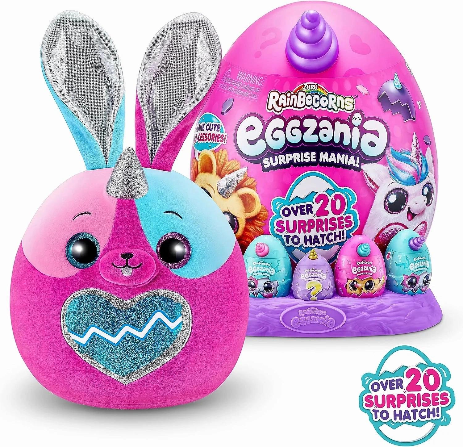 Art Model Rainbocorns Eggzania Surprise Mania Bunny by ZURU