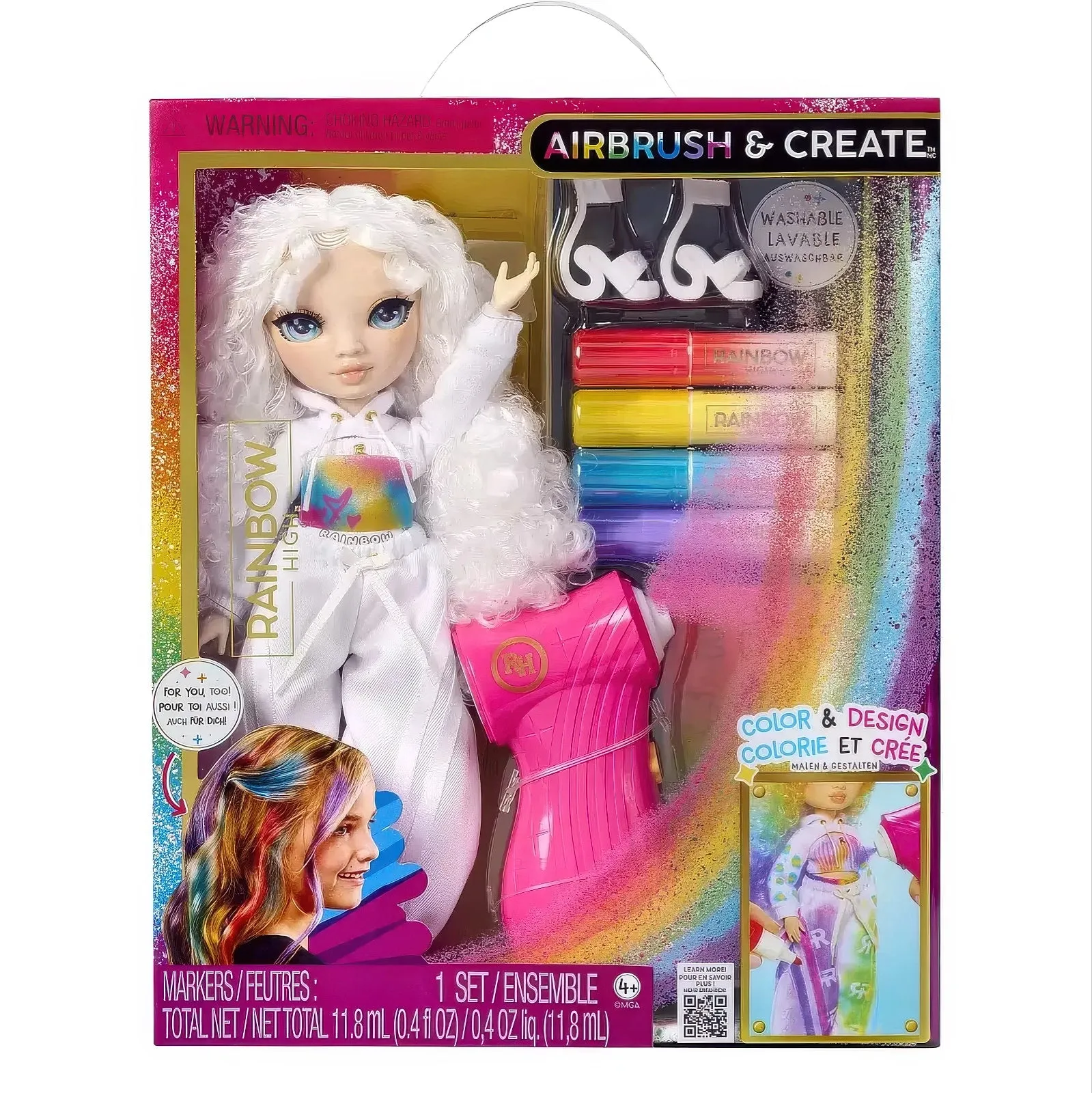 Influencer Pick Rainbow High Air Brush & Create Fashion Dolls - Assorted