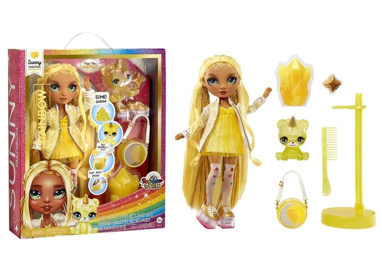 Rainbow High Classic 28cm Rainbow Fashion Doll - Sunny Roman Figure Display Statue