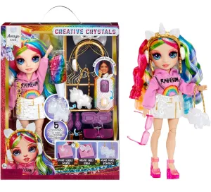 Creative Display Rainbow High Creative Crystals Fashion Doll - Amaya