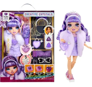 Secondary Market Character Model Rainbow High Creative Crystals Fashion Doll- Violet