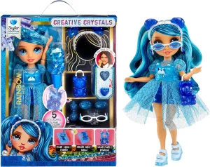 Magazine Cover Rainbow High Crystal Fashion Doll - Skyler
