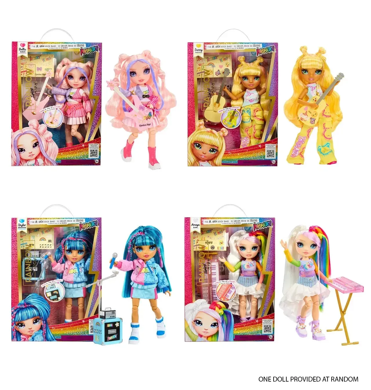 Rainbow High Jr High Rockband Fashion Dolls - Assorted Mythical Figure