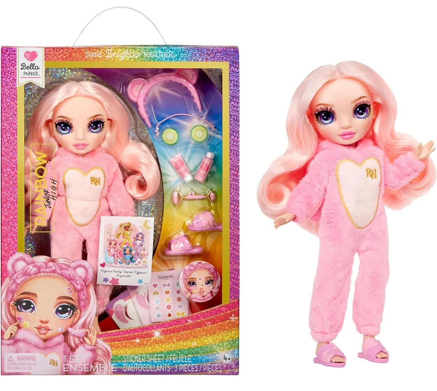 Rainbow High Junior High PJ Party Fashion Doll - Bella Garden Ornament