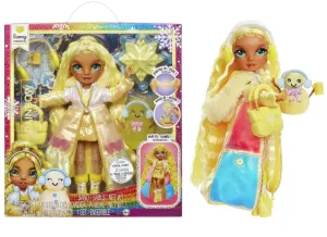 Rainbow High: Winter Wonderland Fashion Doll ?C Sunny Madison Superhero Statue Battle Ready