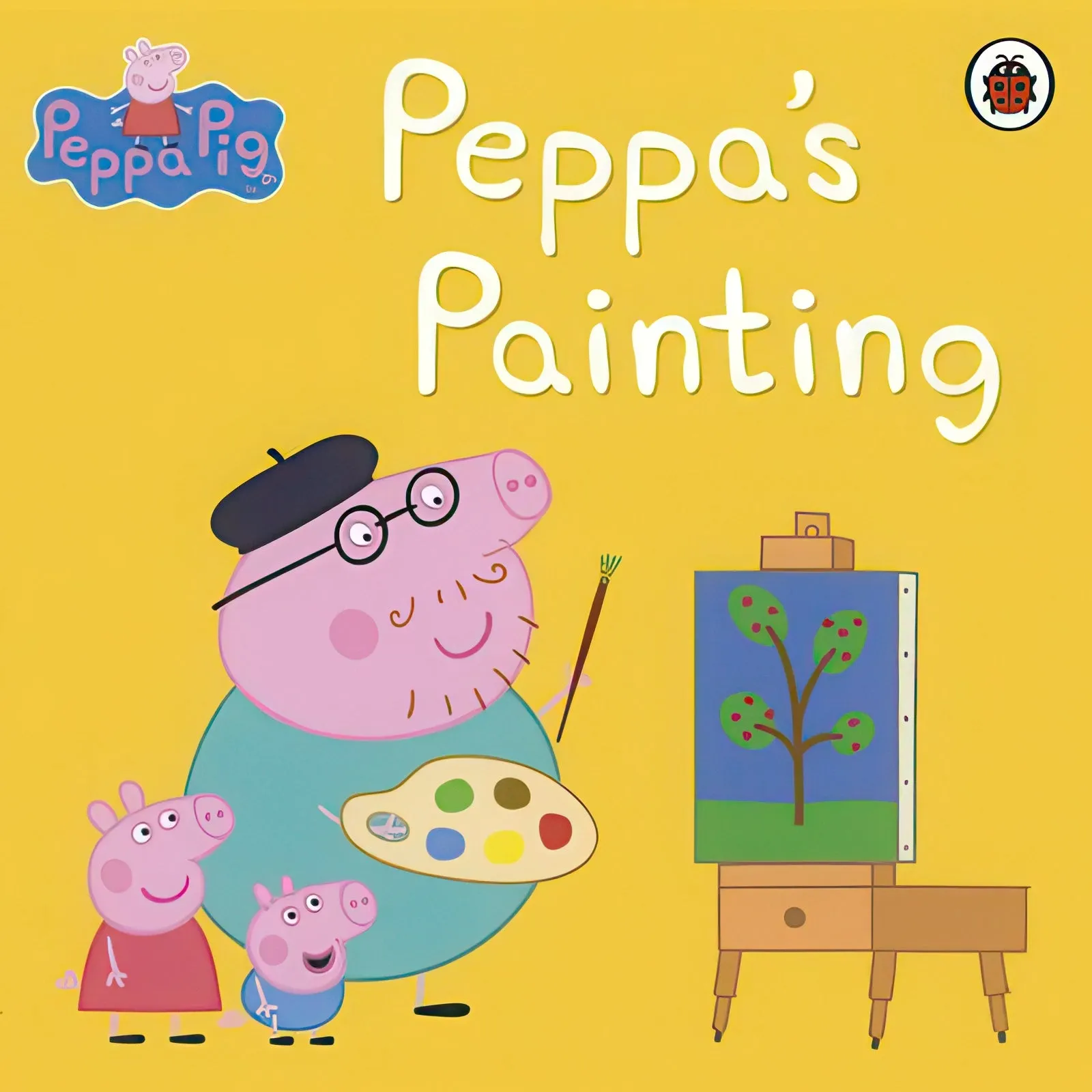 Peppa Pig: Peppa's Painting Paperback Book Year Round