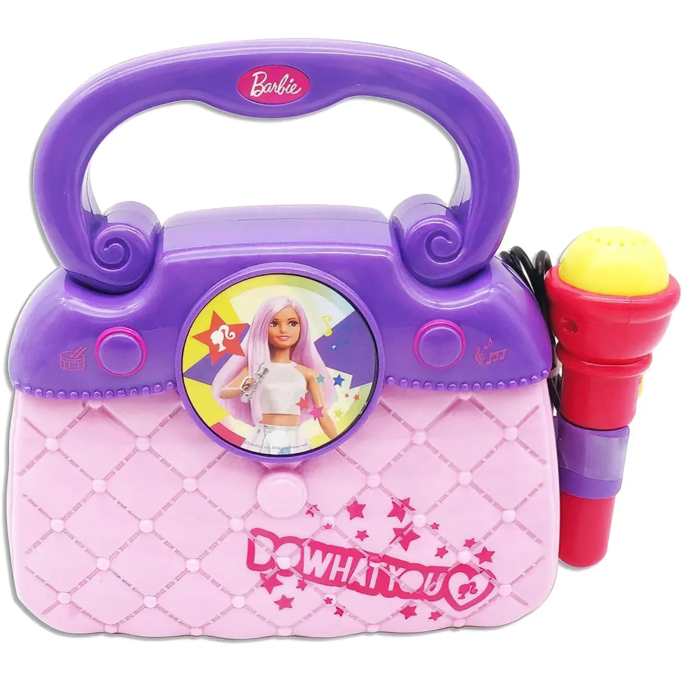 REIG Barbie Mattel Bag with Microphone Geek Culture