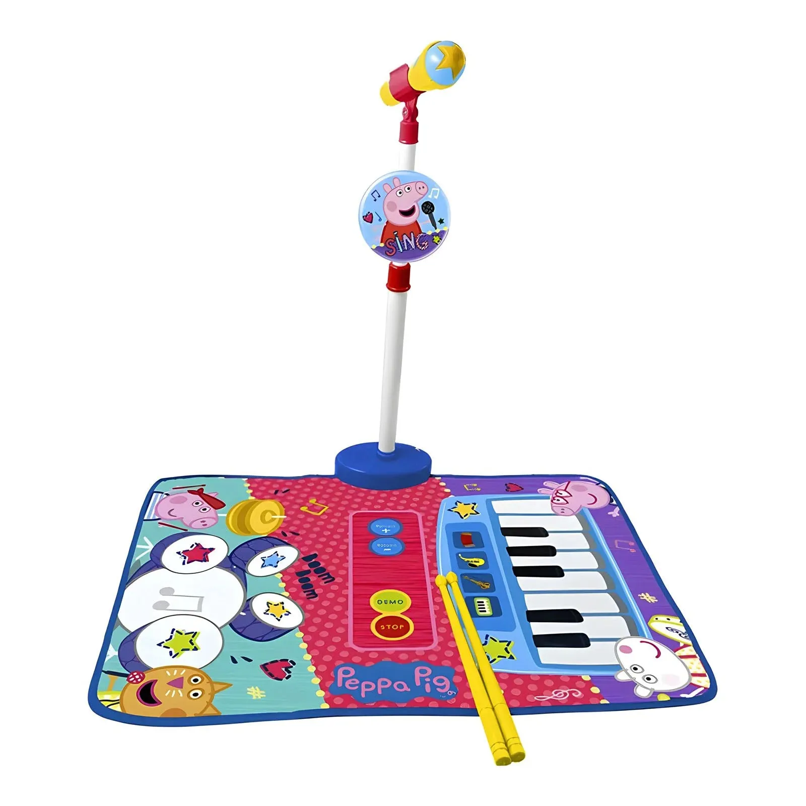 Child Safe REIG Peppa Pig 3-in-1 Playmat Multicolour