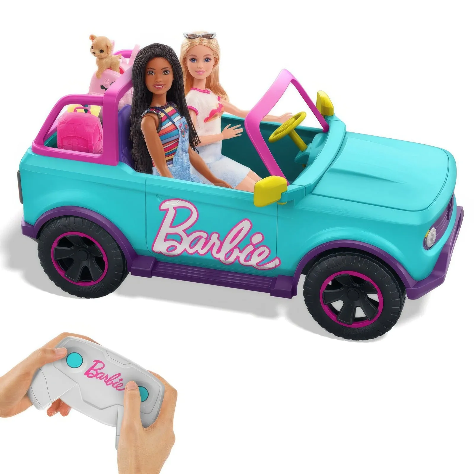 Non toxic Hot Wheels Barbie SUV RC Vehicle