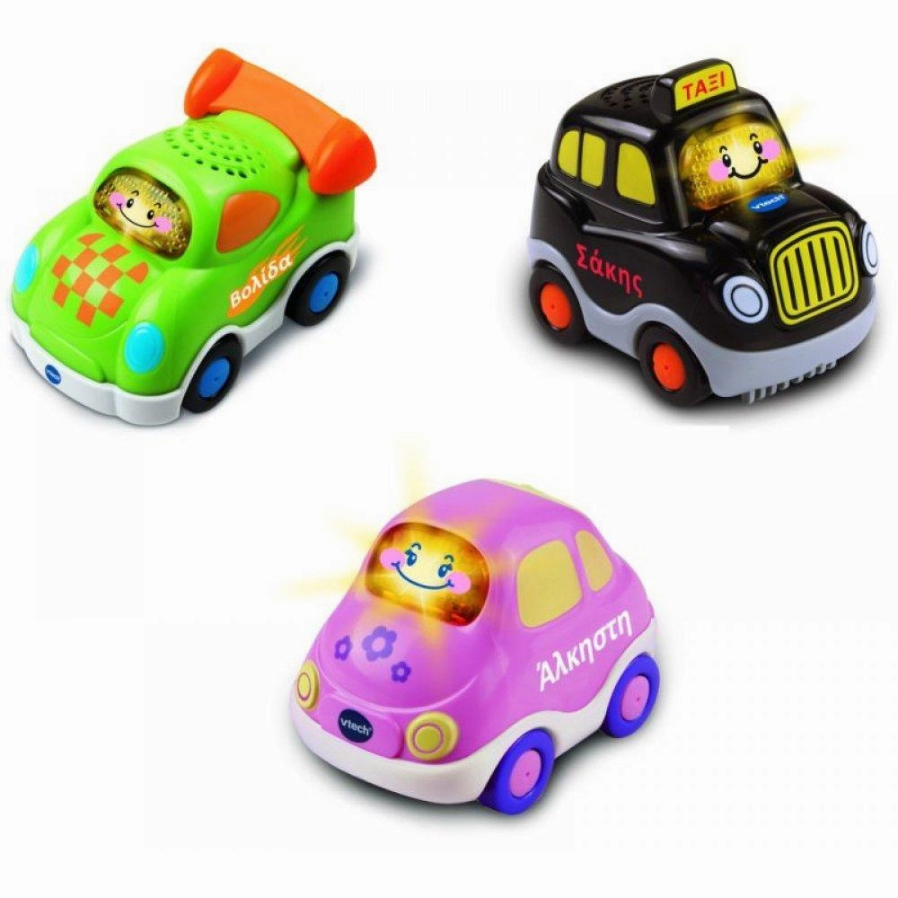 Superhero Replica Animal Statue VTech Toot-Toot Everyday Vehicles Pack of 3