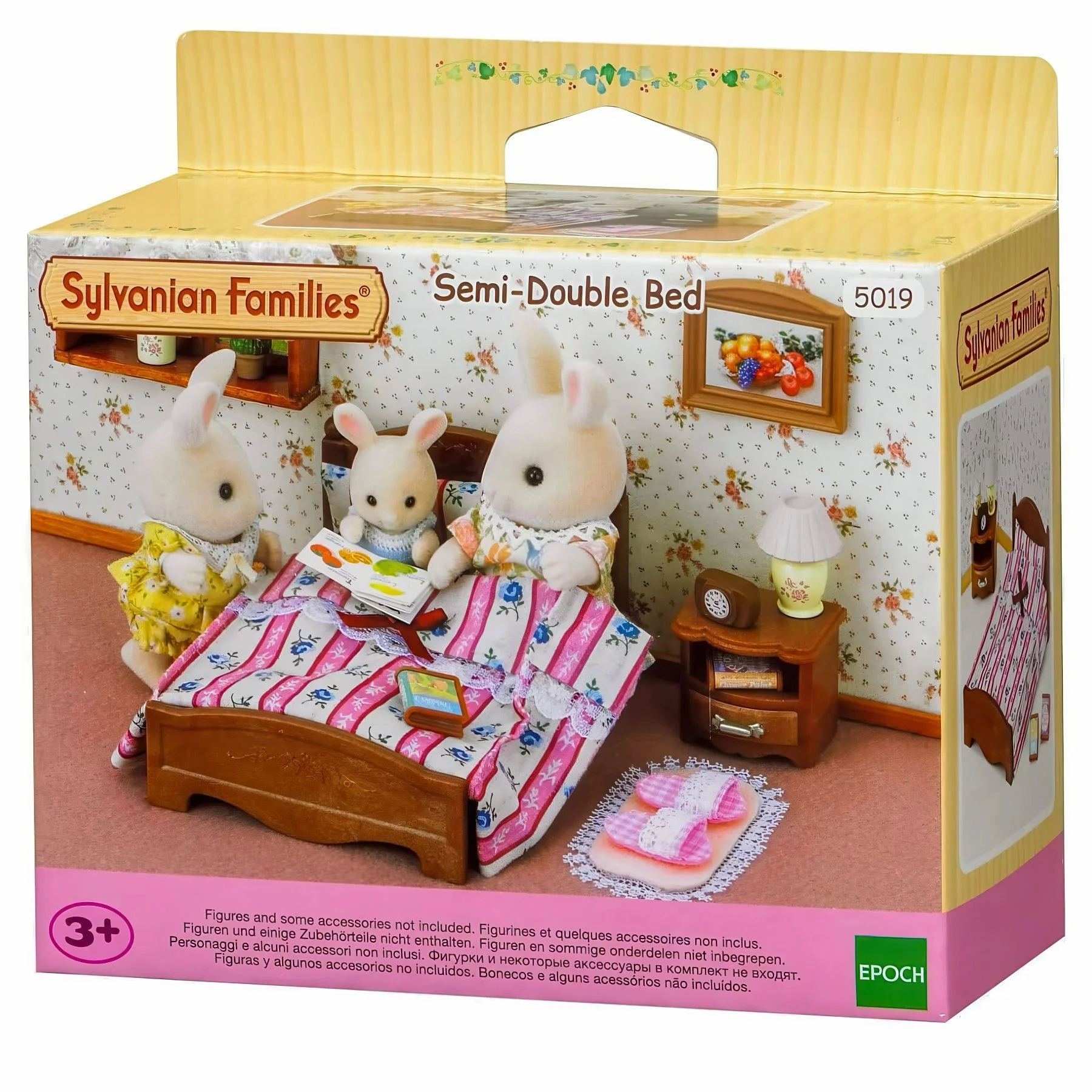Sylvanian Families 5019 Semi-Double Bed NFT Figure