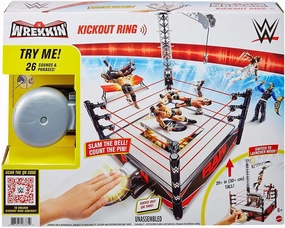WWE Wrekkin Kickout Ring Playset Pilot Model Social media