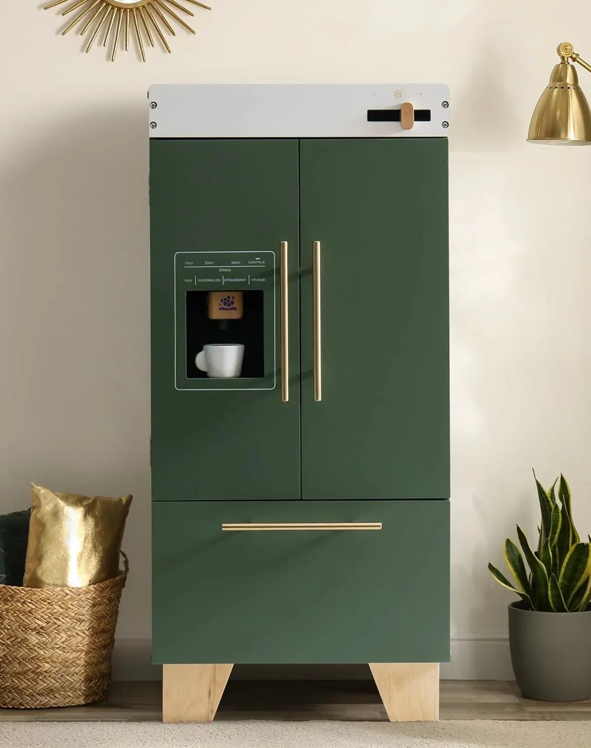 Marvel Universe ROBUD Wooden Fridge Pretend Play Set with Accessories