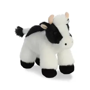 Pearlescent Shine Mini Flopsies Mini Moo Cow Soft Toy