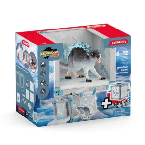 Schleich 42676 Eldrador Creatures BattleCave Ice Rat Playset Geological Sample