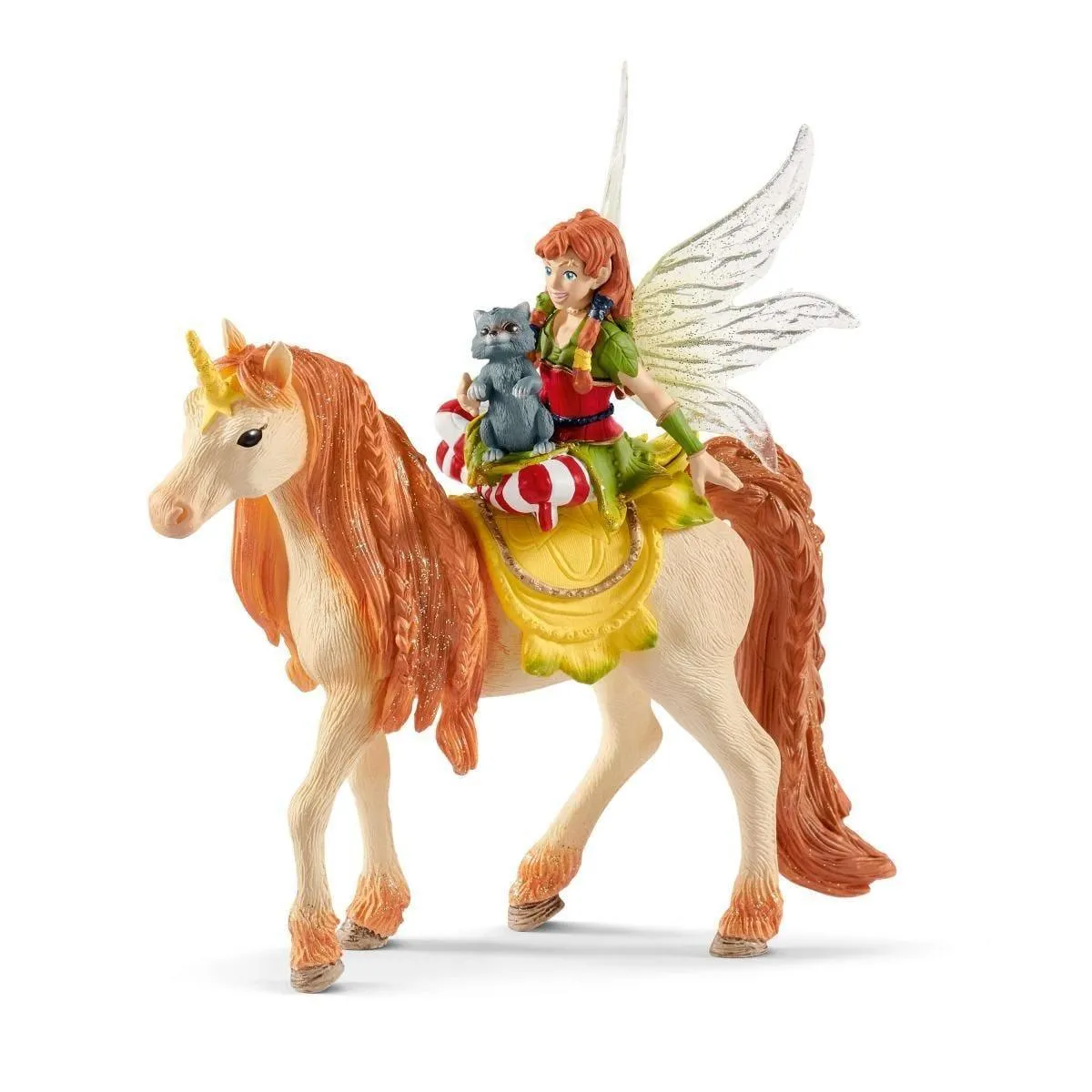 Schleich 70567 Fairy Marween With Glitter Unicorn Figure Luxury Gift