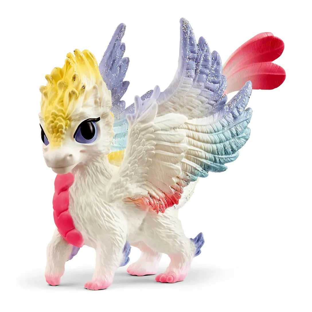 Collectible Replica DIY Model Schleich 70825 Rainbow Baby Dragon Figure