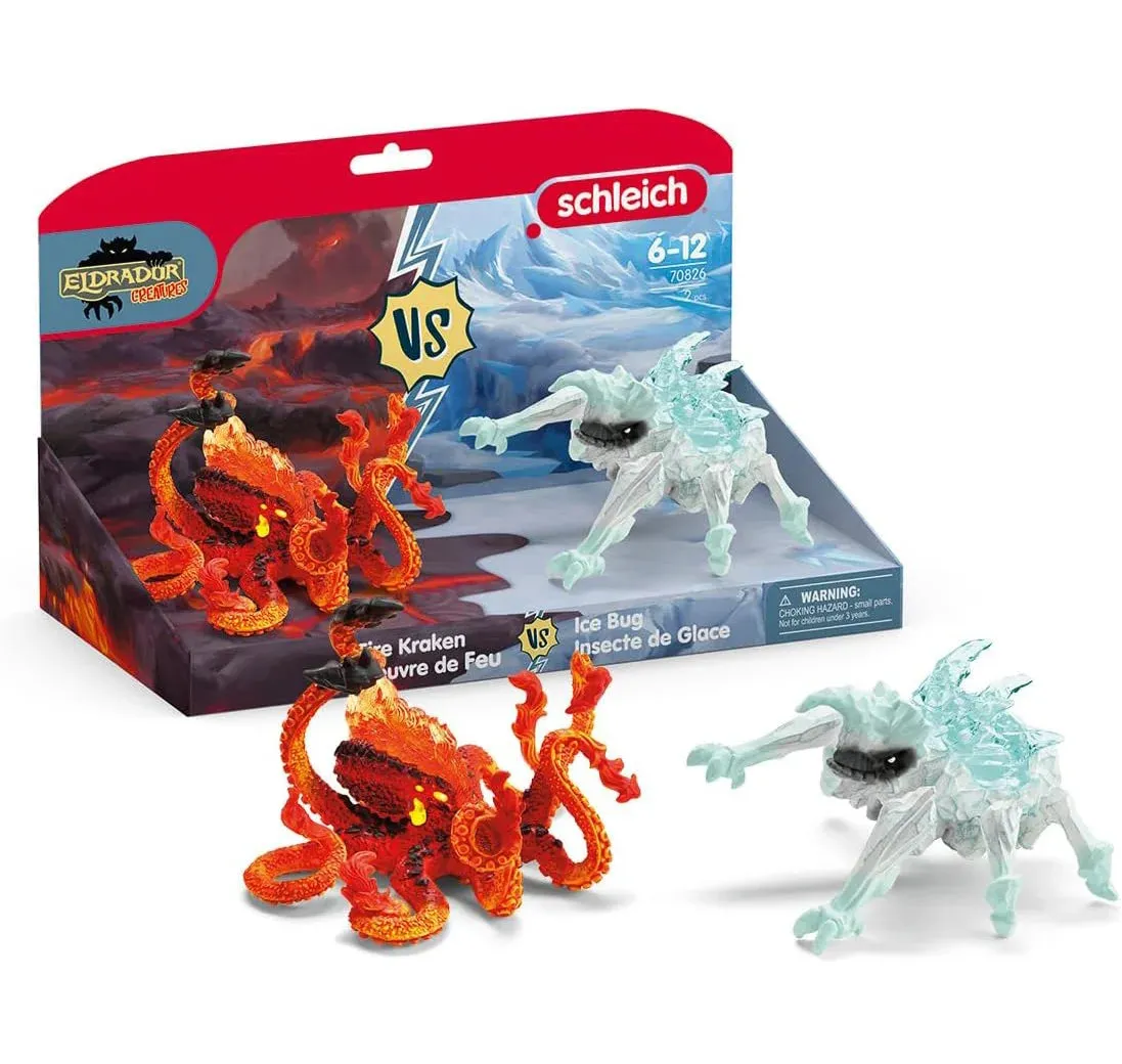 Online Game She Shed SCHLEICH 70826 Fire Octopus vs Ice Insect