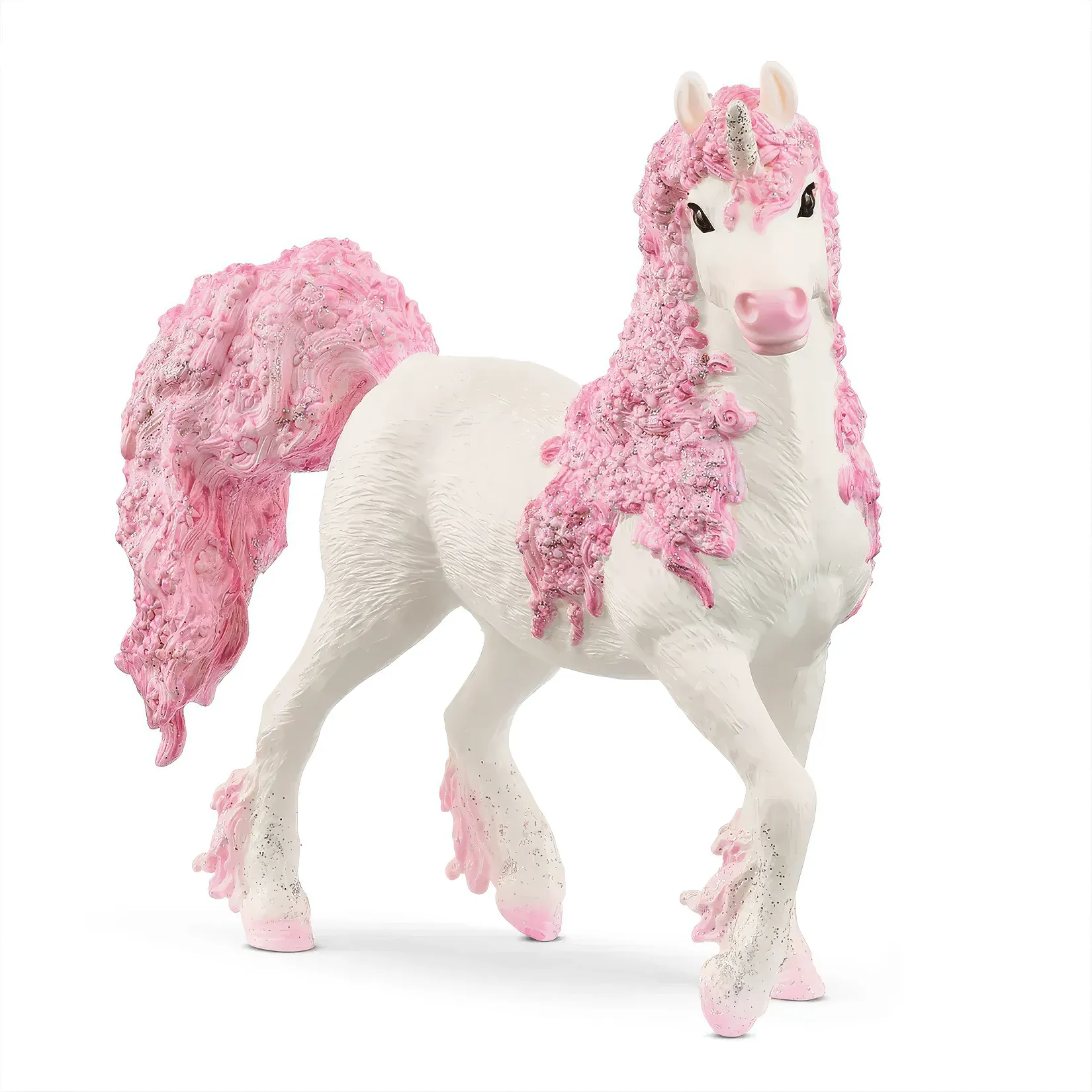 Schleich 70831 Bayala Flower Unicorn Mare Figure Art Replica Art Figure