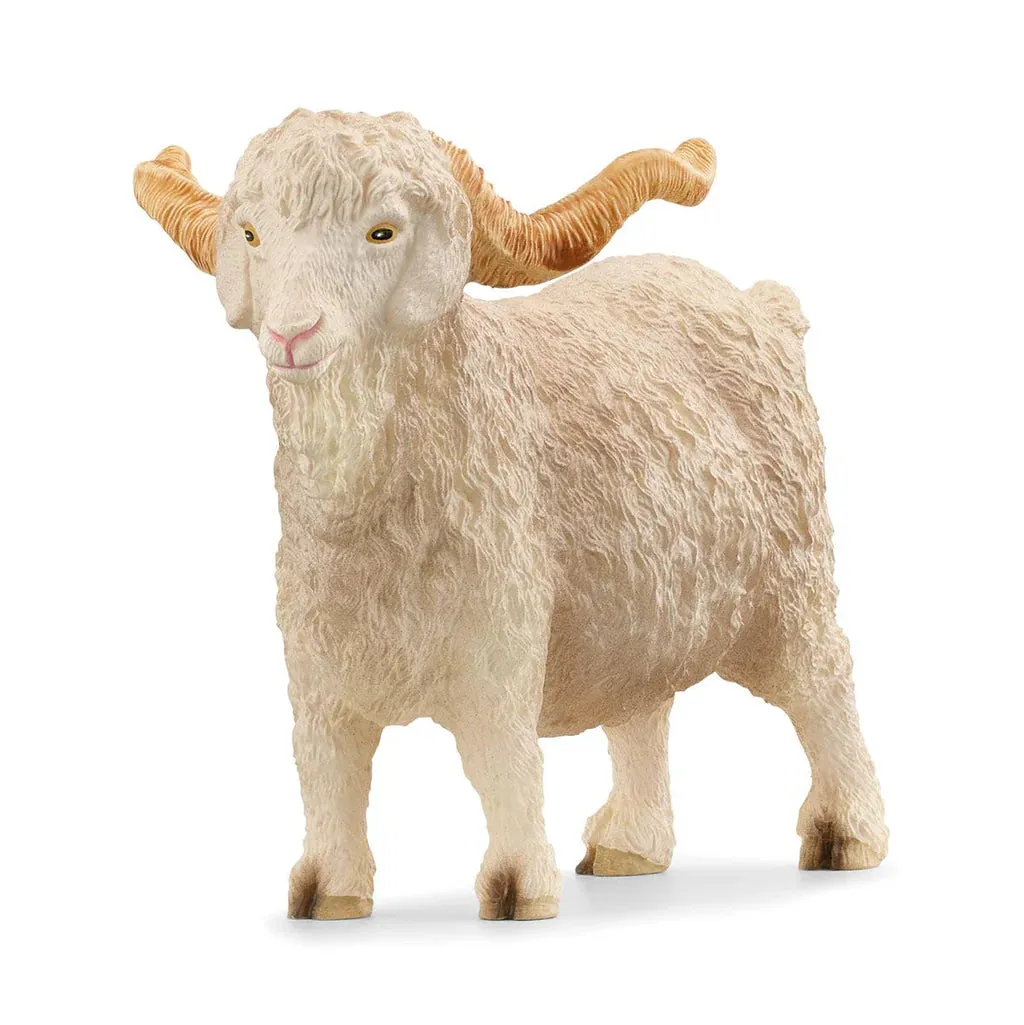 Static Model app connected Schleich Angora Goat