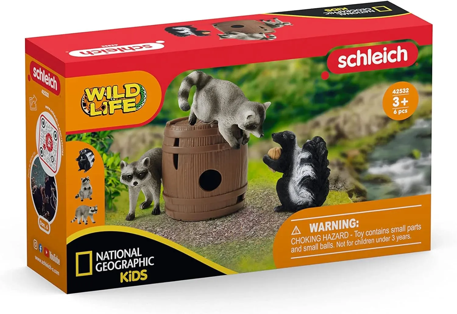 Schleich Wild Life 42532 Nutty Mischief Mini Collectible