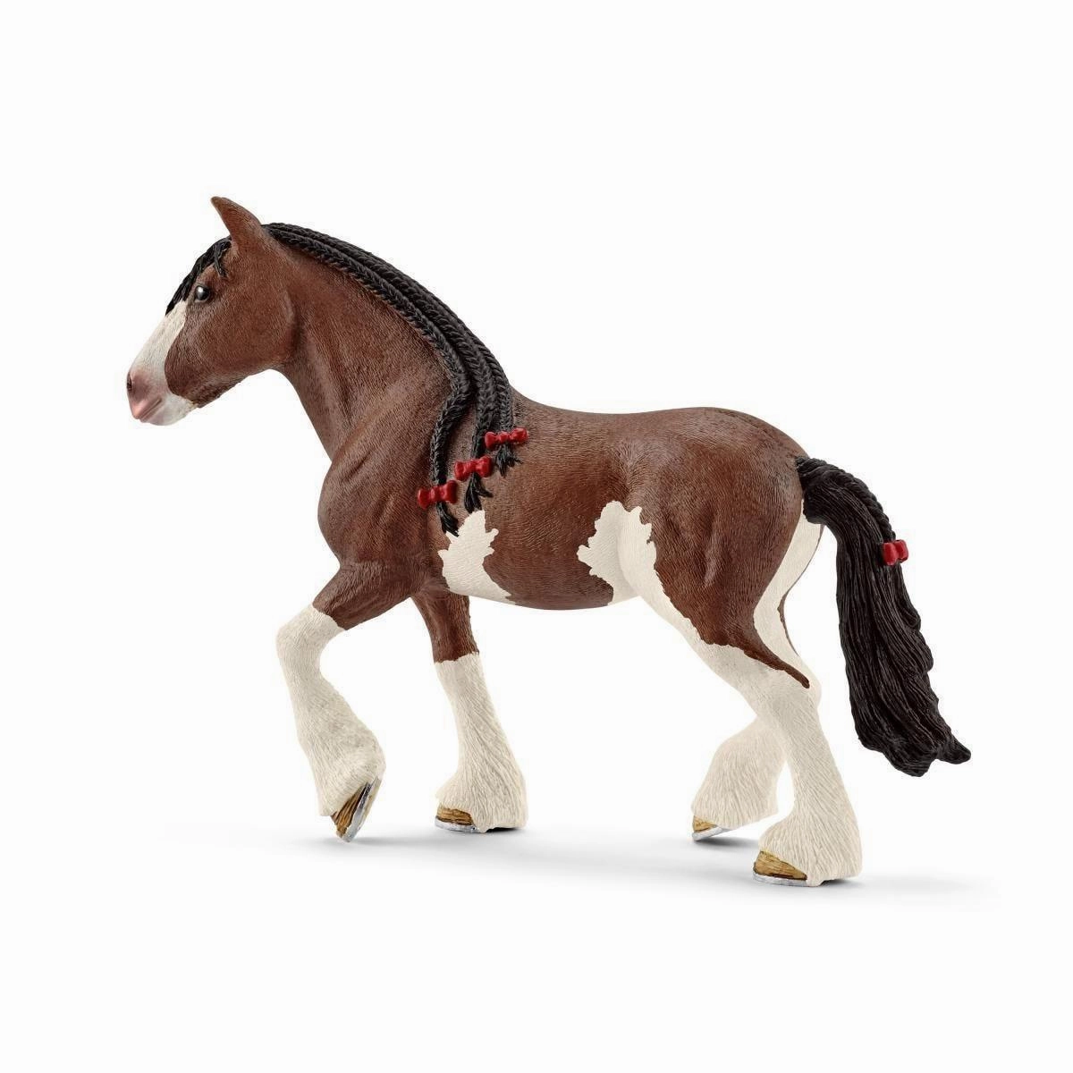 SCHLEICH 13809 Clydesdale Mare Figure Collectible Hero