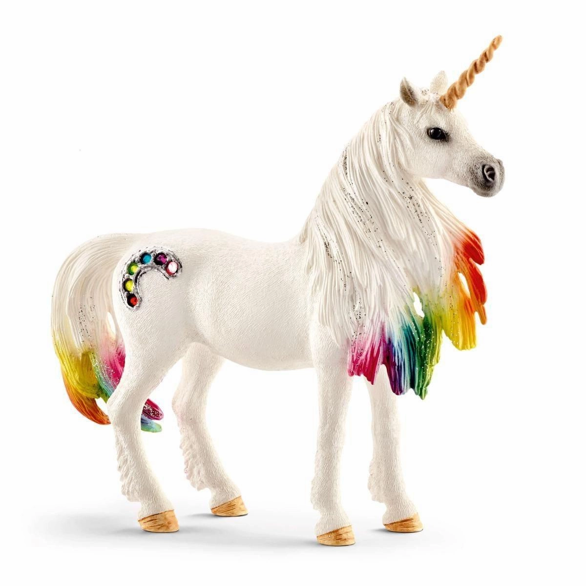 Museum Quality Patio Decor Schleich 70524 Bayala Rainbow Unicorn Mare Horse Toy Figure