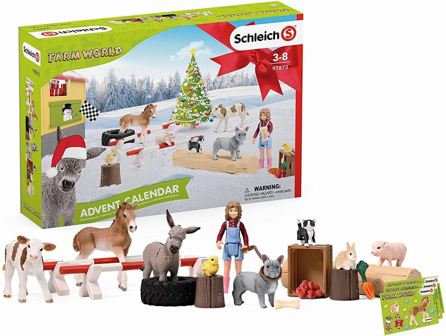 Schleich 97873 Farm World Advent Calendar 2020 Teaching Aid