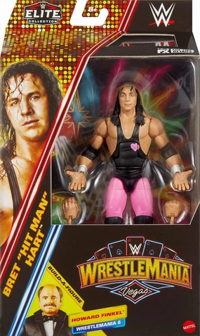 WWE WrestleMania Bret Hart Action Figure Anime Model