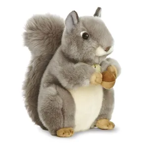Family Heirloom AURORA MiYoni Grey Squirrel 10-inch Plush