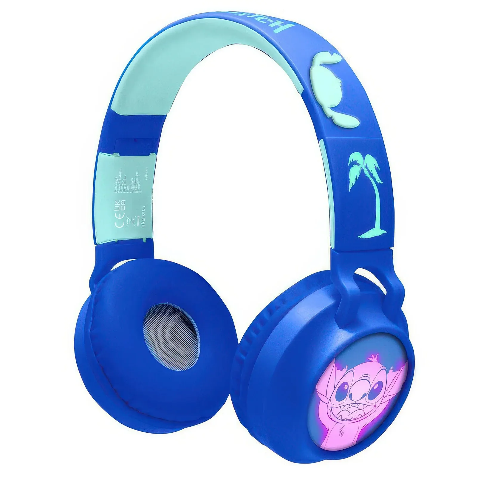 Collectors Figure Disney Stitch Luminous Bluetooth Wireless Headphones