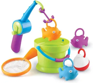 Learning Resources New Sprouts Reel It! My very own fishing set Game Adaptation Silver Coated