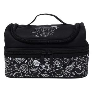 Smiggle Neat Double Decker Lunchbox - Black/White VR Experience