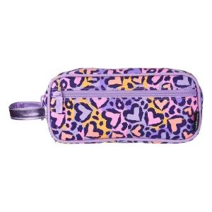 Global Phenomenon Enduring Classic SMIGGLE Flow 3 In 1 Pencil Case - Lilac/Orange