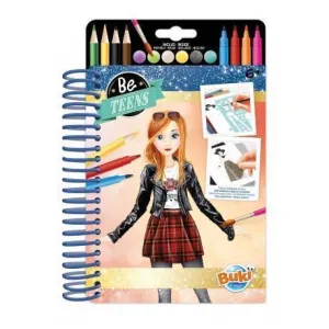 BUKI France Fashion Sketchbook Rock Outfits Miniature Hero