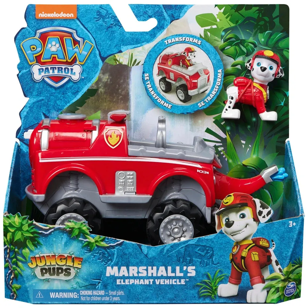 Action figure PAW Patrol Jungle Pups ?C Marshall Elephant Rescue Vehicle