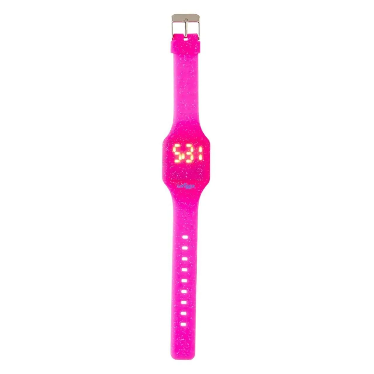 PVC Figure Exhibition Piece SMIGGLE 442917 Watch This Space Children's Digital Watch, Colour Pink