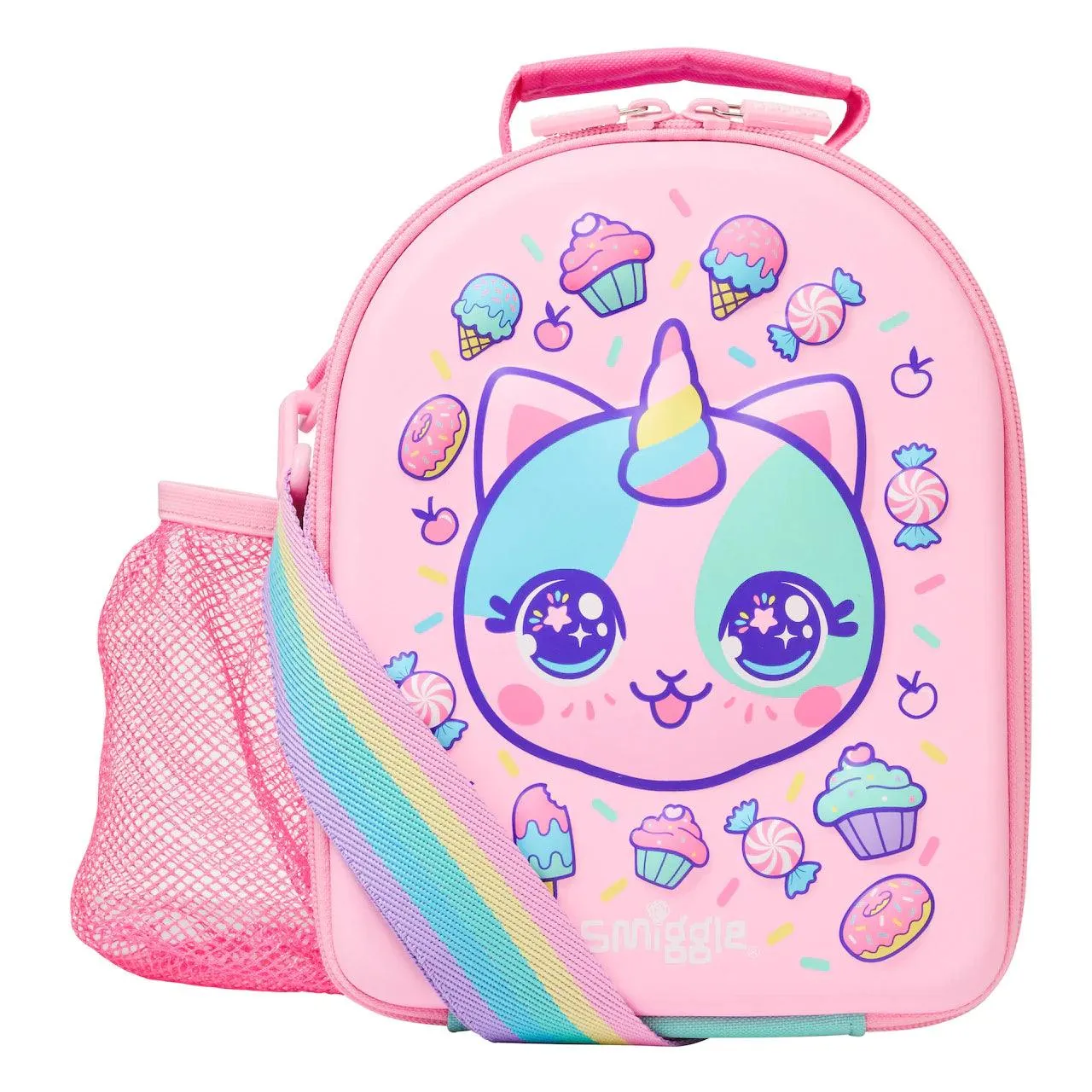 Community Pick 3D printed SMIGGLE Best Budz Hardtop Curve Lunchbox - Pink