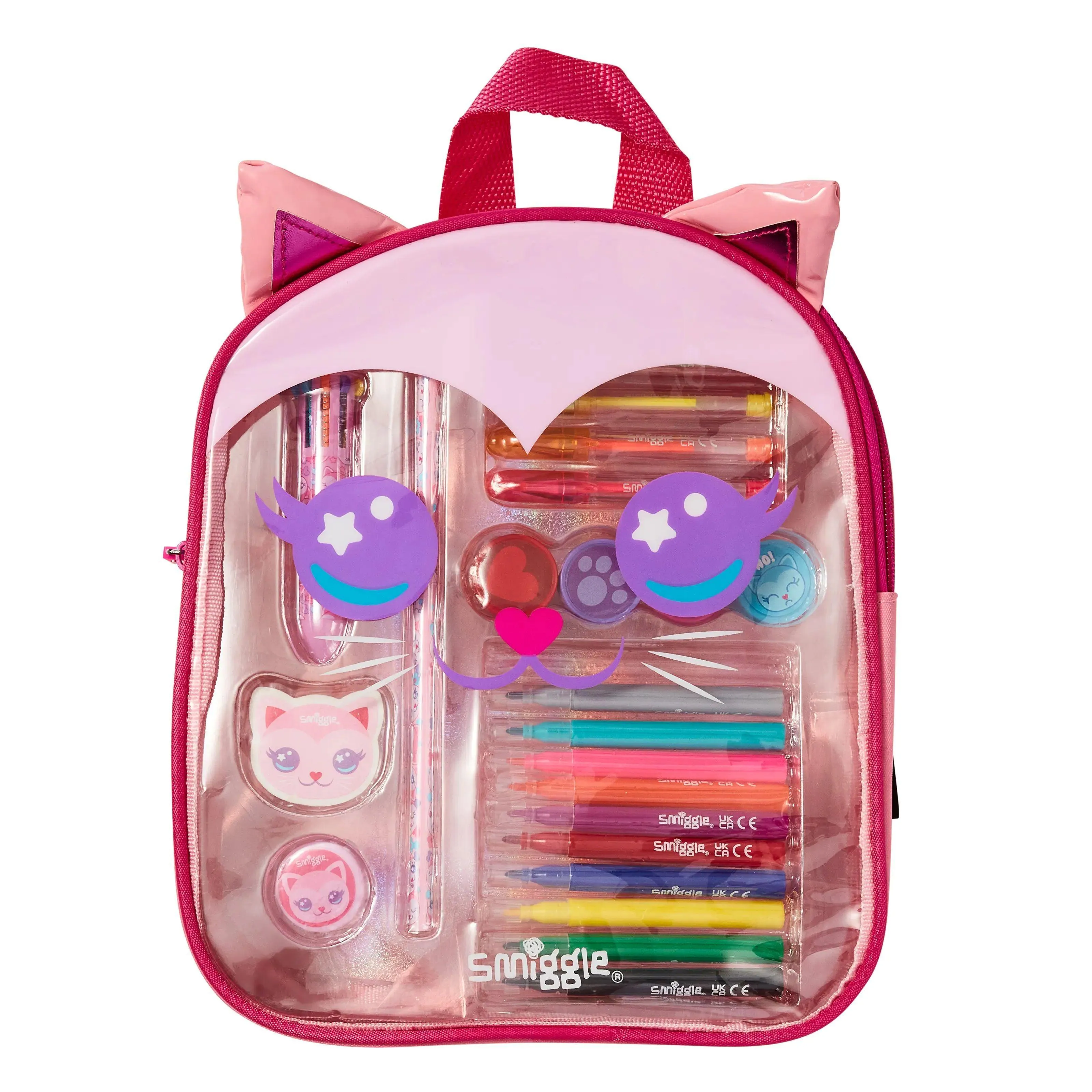 Film Prop SMIGGLE Character Backpack Kit - Pink