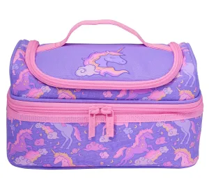 Smiggle Eclipse Double Decker Lunchbox- Lilac Desktop Replica