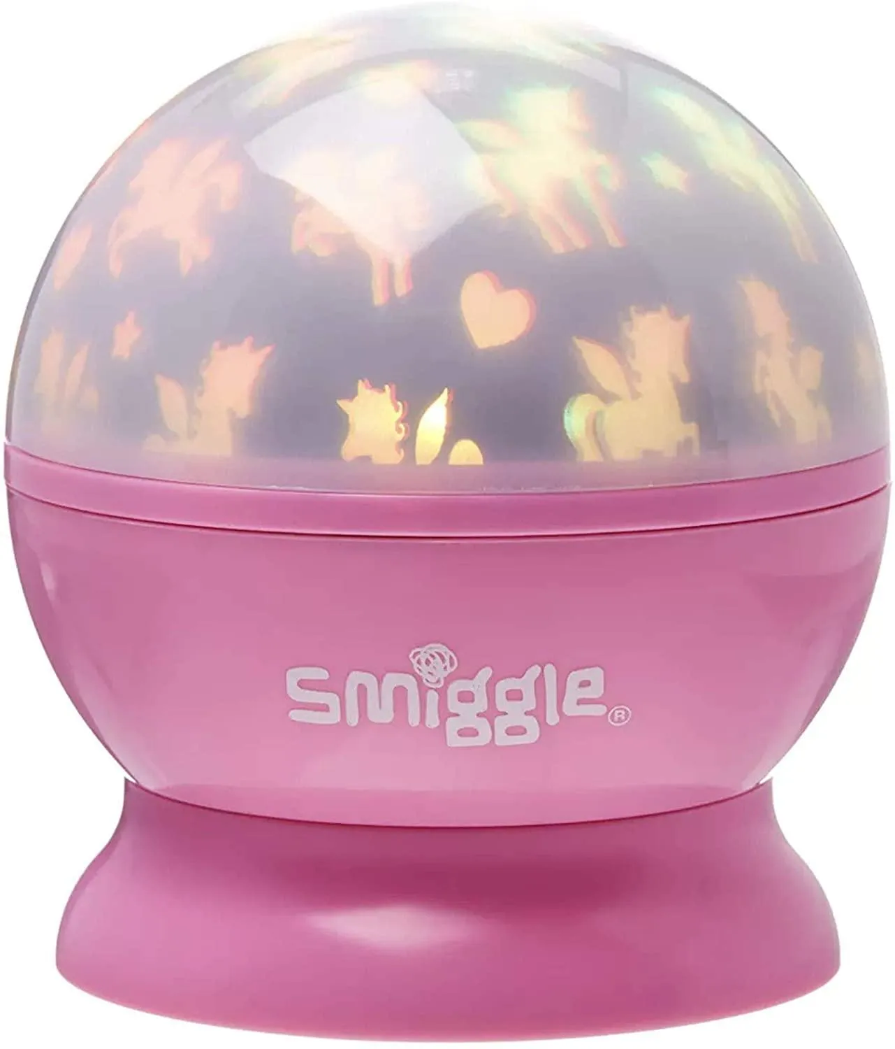SMIGGLE Galaxy Light Projector Colour Changing, Pink Podcast Studio Resin Statue